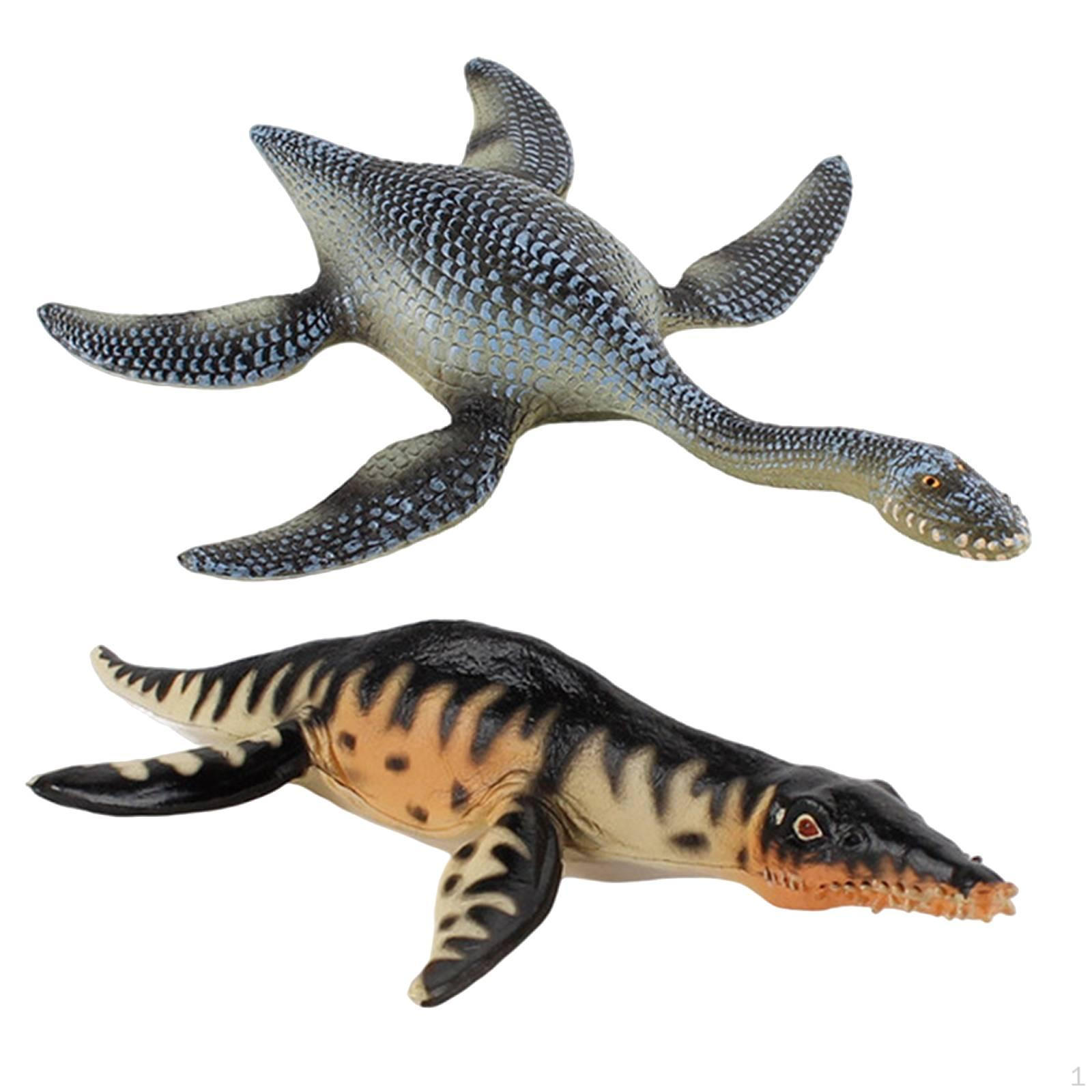 

2 шт. Фигурки моделей динозавров, Глубоководный монстр, Образовательный, Домашний декор