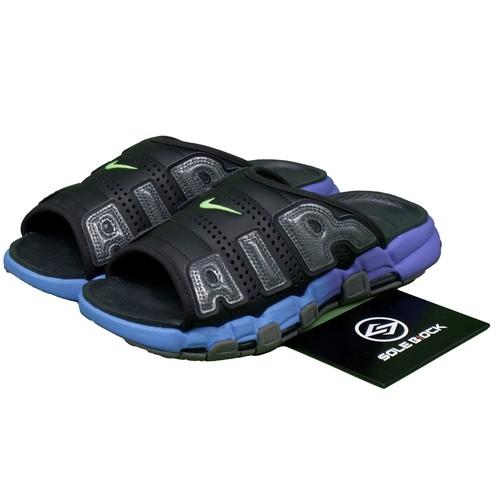 

Nike Air More Uptempo Slide Black Blue Purple Gradient FN8893-034 EU 36 чорний/синій