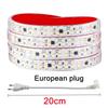Taśma LED 30M-0.5M 2835 AC 220V Z wtyczką EU IP68 Wodoodporna 3000K/4000K/6000K 12MM Elastyczna Cięta Miękka Taśma 240LED/M