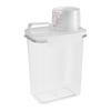 1PC 1100/1800/2300ml Laundry Detergent Dispenser Plastic Empty Liquid Laundry Soap Containers with Scale Laundry Powder Holder