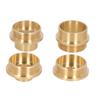 11Pcs/Set Brass Template Router Guides Kit with Lock Nut Adapter Router Accessory Router  Kit Router  for Templates