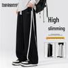 Mark Huafei Men's Heavyweight Wide-Leg Casual Sweatpants
