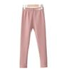 Kids' Fleece-Lined Leggings: Warm Autumn & Winter Wear for Boys and Girls - Versatile One-Piece Pants.