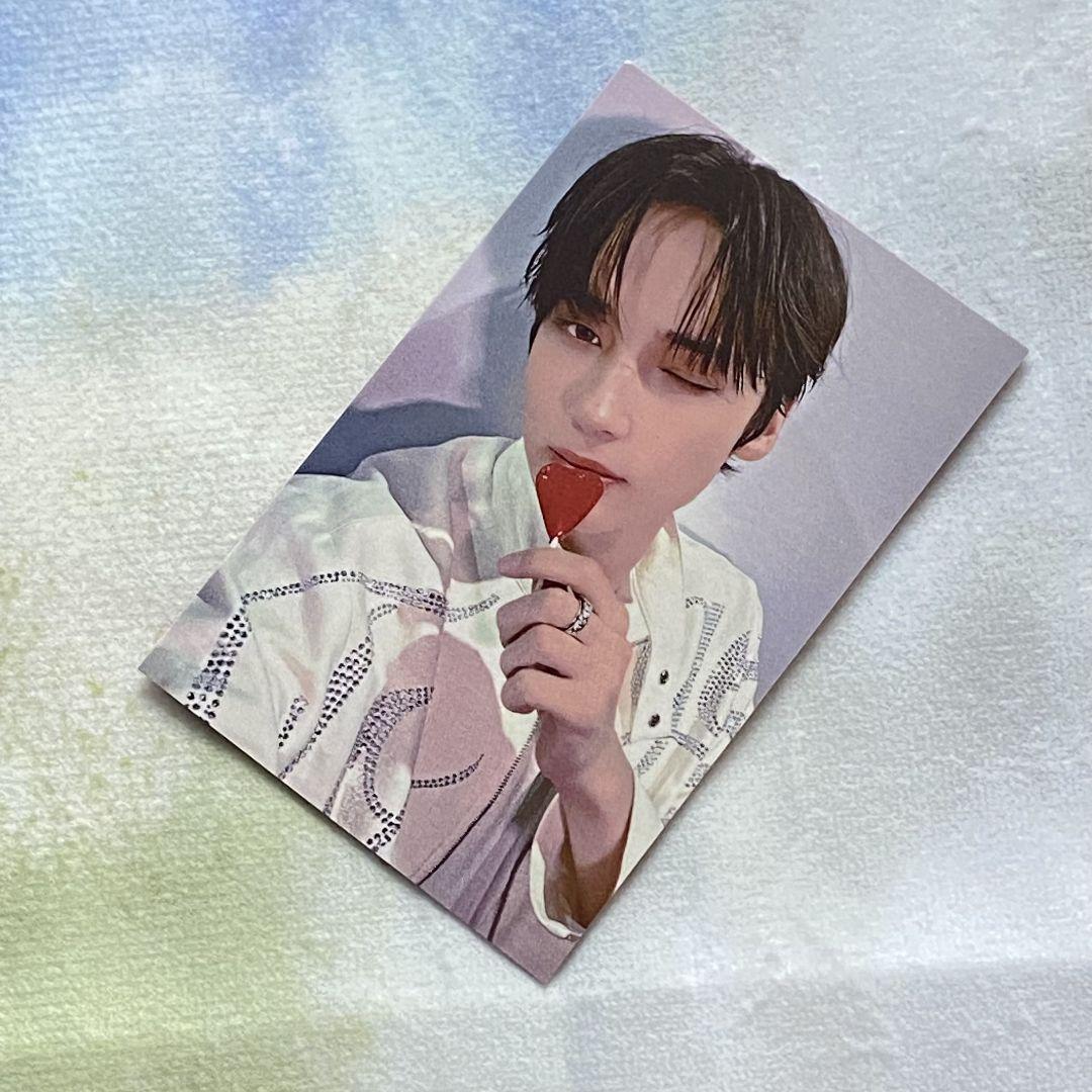 

[USED] TXT Hueningkai Love Language Public Broadcast Korean Trading Card