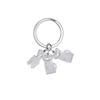Personalized Keychain Custom Boy Girl Key Chain Family Mother Kid Child Gift For Woman Men Couple Stainless Steel Jewelry