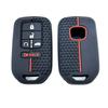 5 Buttons High Quality Silicone Car Keyless Smart Key Fob Case Cover For Honda Civic Accord Pilot Crv