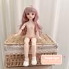 Bambola BJD Nuda Aploidi Giunti Multipli Rimovibili 30cm 1/6 3D Occhi Attrattivi Bambola Regalo di Compleanno Giocattolo per Ragazze