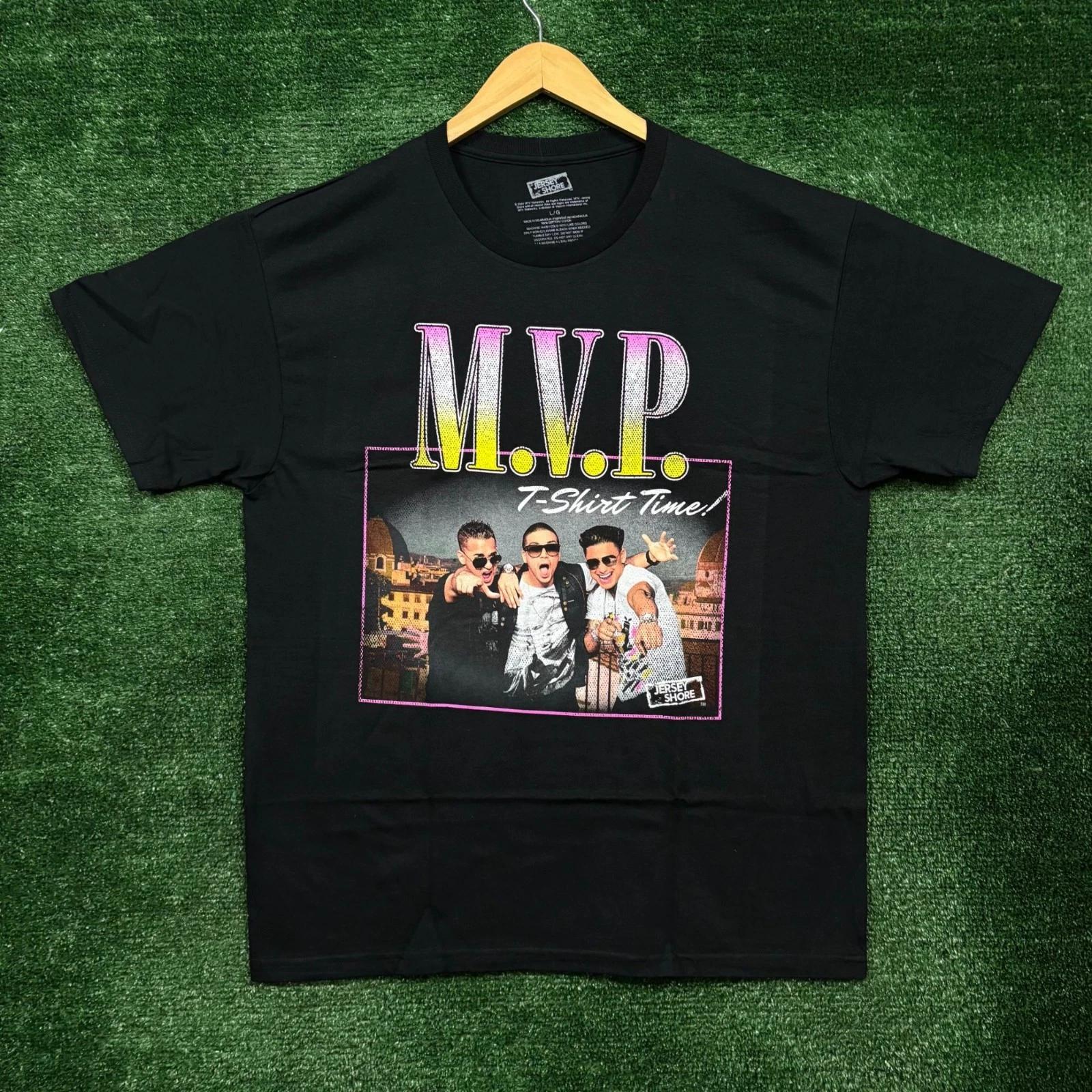 MTV Jersey Shore M.V.P. T-shirt Time T-shirt Size Large M