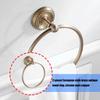 Copper Towel Rings Wall Mounted Bath Hand Towel Holder Round Vintage Simple Towel Rack Bathroom Accessories Enduring