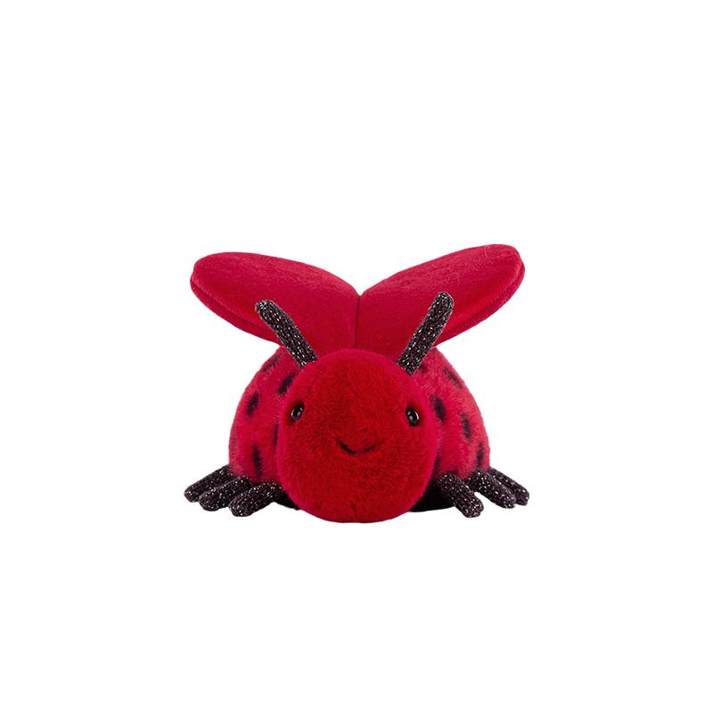 

JELLYCAT Valentine s Day series Lulu love ladybug cute doll plush doll 6cm Height