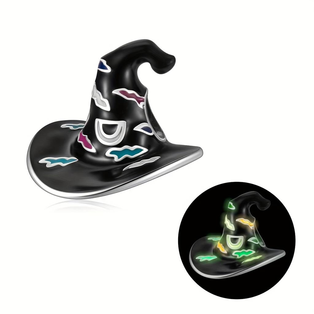 Original Charms Bead Copper Halloween Noctilucent Pumpkin Skull Candy Pendants Fit Diy Bracelet For Women Jewelry Gift