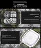 Men's Multifunctional Camouflage Waterproof Sports Watch - Seven-Color Luminous Fashion Square Design