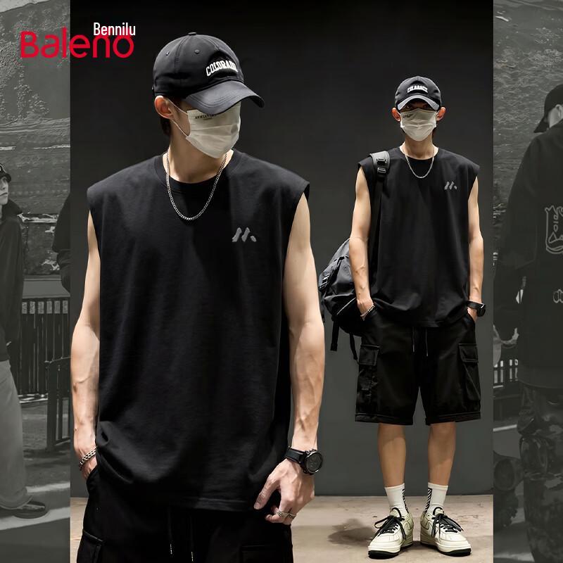 Baleno Men s Letter Print Cotton Vest 3XL