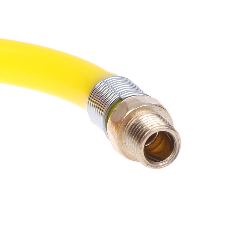 1 Piece Universal Pump Extension Tube Tire Air Compressor Hose Flexible Recoil Air Inflator Connector Replacement Inflator Hose