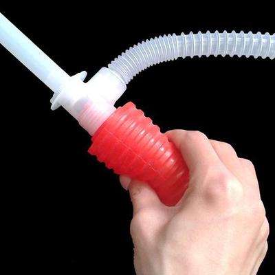 Portable Manual Car Siphon Hose Oil Gas Water Liquid Transfer Hand Pump Sucker