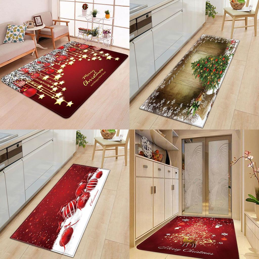 Eco-friendly Christmas Area Rug With Non-slip Effect Perfect For Any Room Decor
