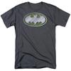 T-shirt Homme Batman Circuits Logo Charbon