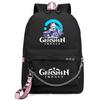 School Season Animation Student Schoolbag, Printed Peripheral Large-Capacity Backpack