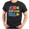 Retro PACMAN Video Arcade Game Ghost Chase Womens or Mens Crewneck T Shirt Tee