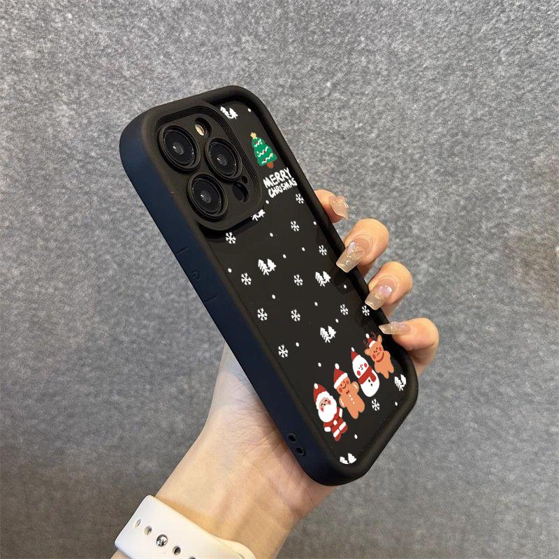 Case for Redmi Note 13 4G Snowflakes Christmas Case for Xiaomi Redmi Note 14 12 Pro Plus 5G 12S 11S 11 10S 10 13C 12C 14C Cover