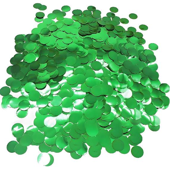 Multi Color Round Foil Confetti Beautiful Rainbow Metallic Table Confetti Glitter for Fill Balloons, Wedding,Birthday,Party,Festival