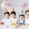 1 Set Cute DIY Happy Birthday Banner Party Supplies Decorations With Sparkle  Glitter Baby Shower