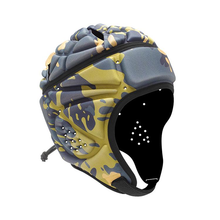 Adjustable Kids Rugby Helmet Soft Foam Padding Headgear Youth Football Hockey Sports Protection OEM
