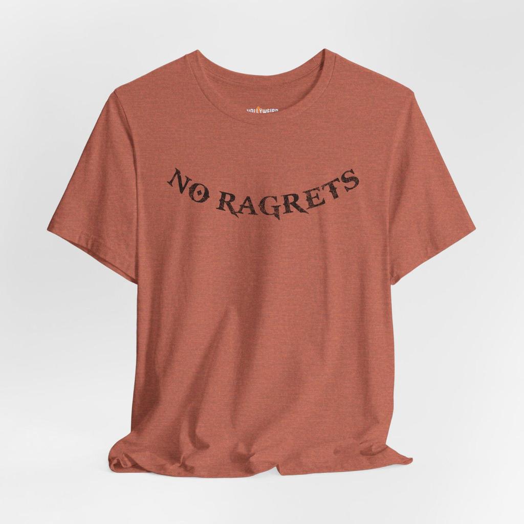 NO RAGRETS Tattoo | We're The Millers Movie Quote T-Shirt and kids tshirt