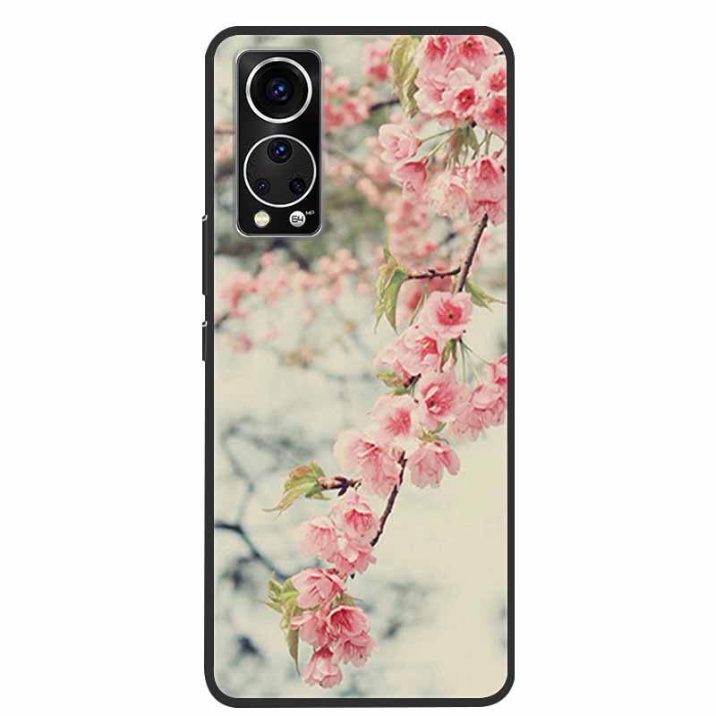 Für ZTE Axon 30 Handyhülle Cover Cooler Wolf Löwe Tiger Schwarzes Silikon Weiche Hülle Für ZTE Axon 30 Rückabdeckung Hülle Axon30 5G Hülle