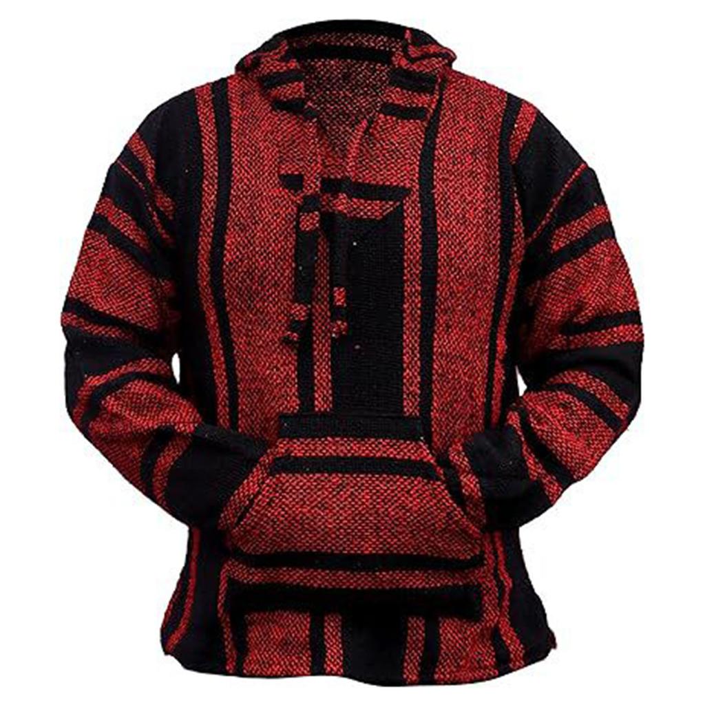 Men's  Tribal Style  Comfort  Hooded Hood  Long Sleeves  Hoodie
