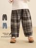 Kaka Panda Kids' Winter Fleece Pants - Cozy Autumn & Winter Wear for Boys and Girls