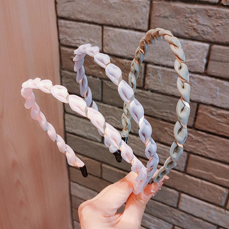 Women's Sweet Summer Fairy Wrap Headband: Versatile High Skull Hair Accessory for Face Washing and Outings