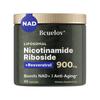 Cápsulas Liposomales de Ribósido de Nicotinamida Bcuelov, 900mg, con Resveratrol, Suplemento de NAD+, 80 Cápsulas