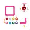Weaving Loom Kit Toys DIY Knitting Crochet Portable Crafts Gifts Potholder Loops Making Kits Sewing