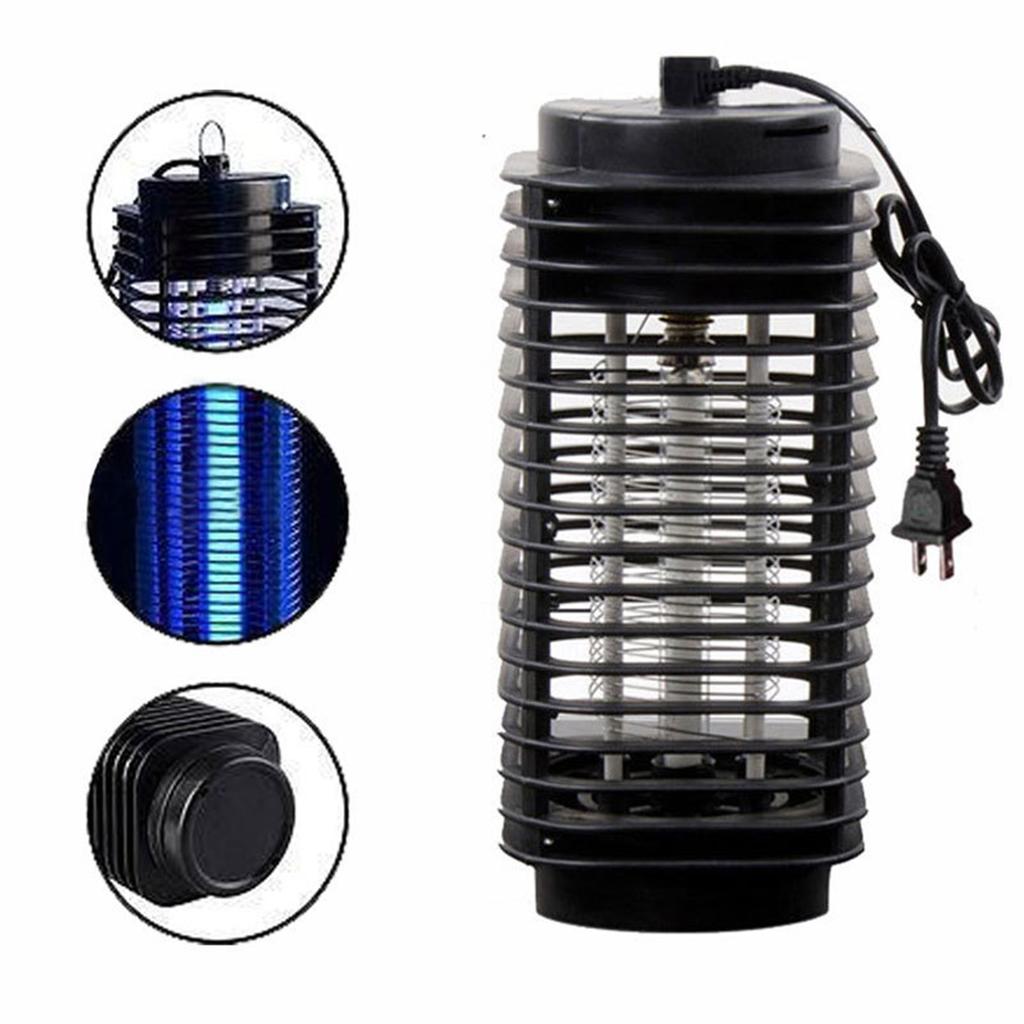 LED Fly Killer Lamp Low Noise Heat Dissipation Portable Electronic Indoor Pests Killer Light for Bedroom Hotel
