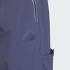 Adidas Fustl Pants Solid Color Loose Knit Sports Pants Men Bottoms Gray Blue IY8030