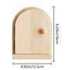 1pcs Wooden Switch Protective Cover Wall Sticker Wall Mounted Socket Decor Frame Shockproof Protective Cover Home Decoration