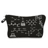 Women Chemical Physics Formulas Print Cosmetic Bag Toiletries Organize Travel Storage Case 6768