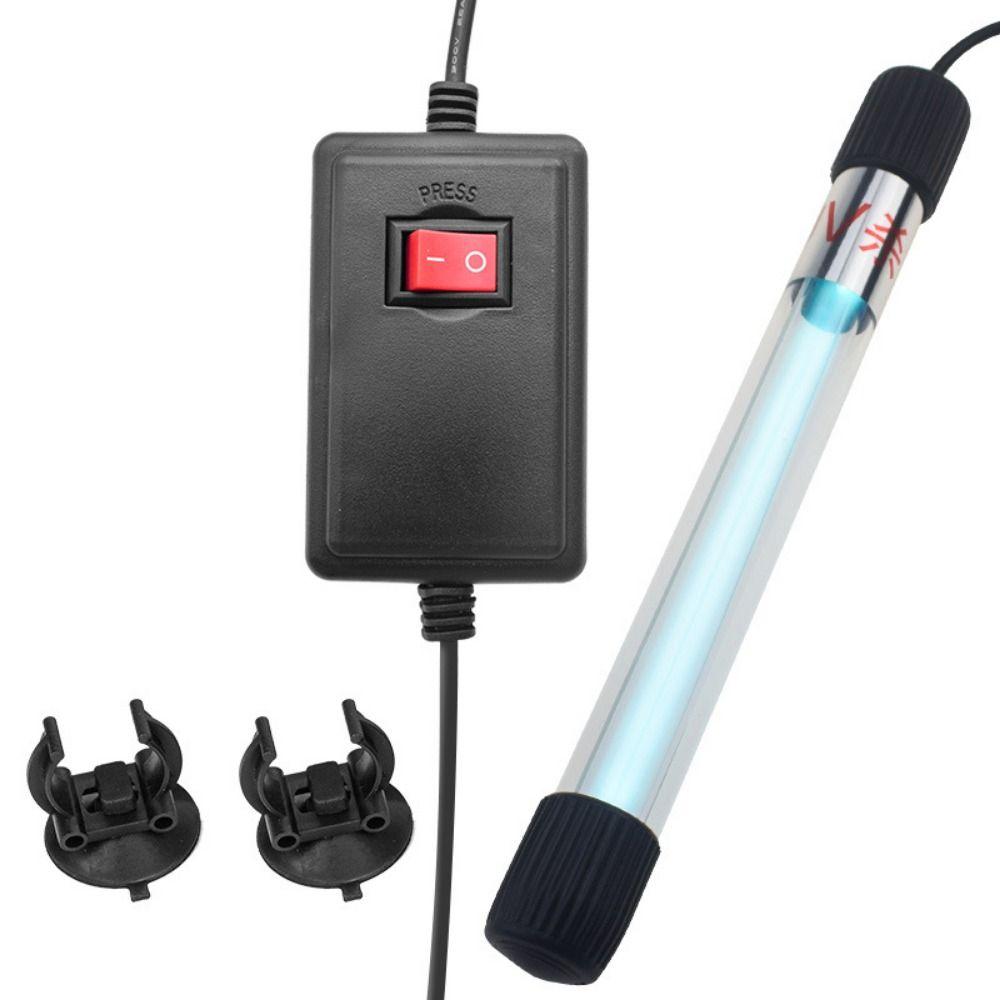 3/5/7/9/13W Fish Tank UV Sterilization Lamp Black Algae Water Ceaning Lamp  Aquarium