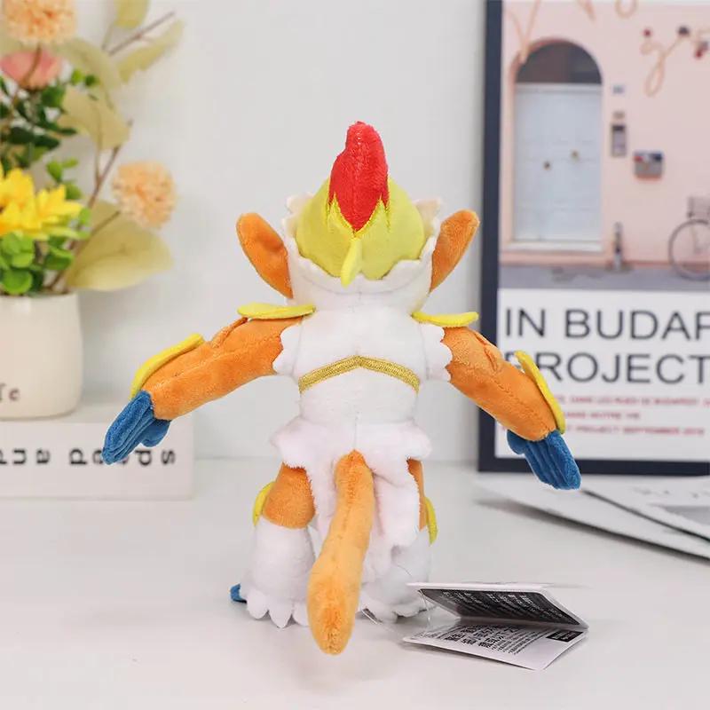 19Cm Cartoon Infernape Plush Toy Lovely Stuffed Figure Fire Type Monkey Plushies Cute Doll For Fans Collectible Gifts