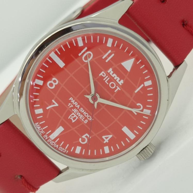 

USED HMT PILOT INDIAN MENS MECHANICAL WATCH a415088-1 Sku010-a415088