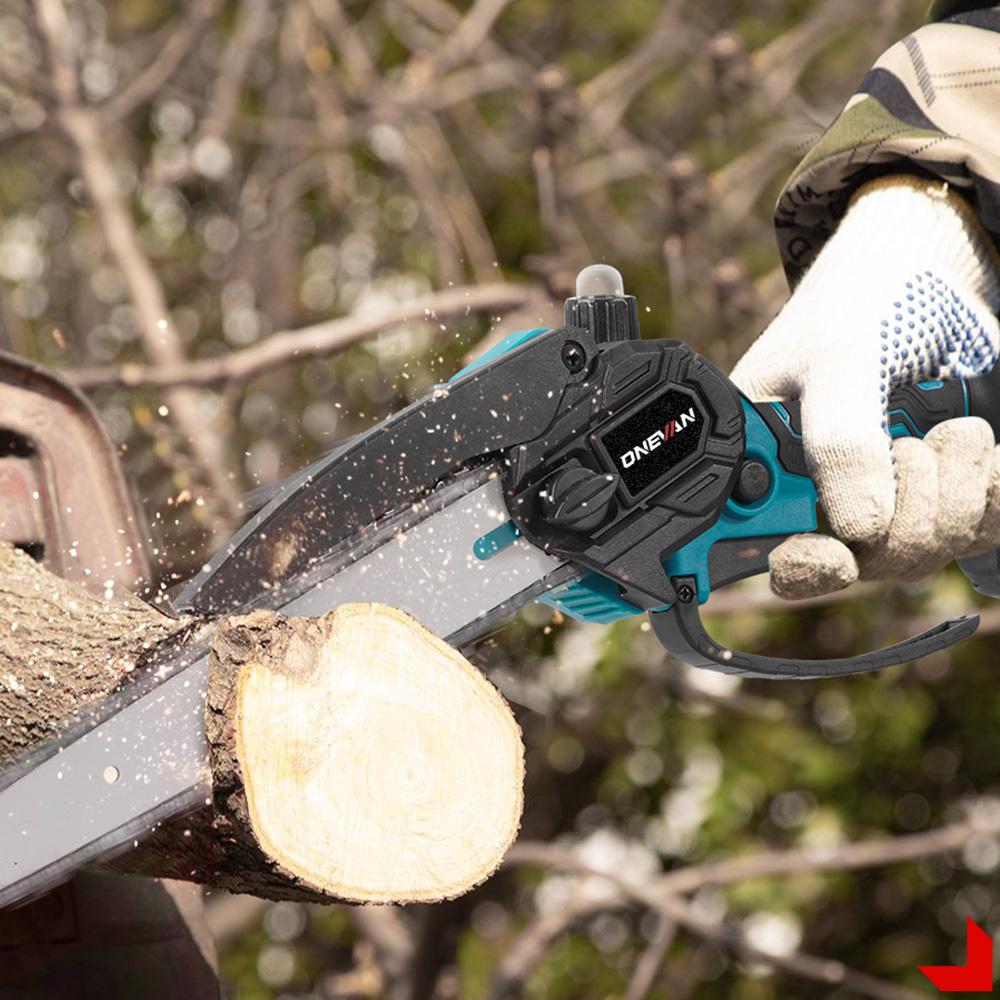 8inch Brushless Electric Telescoping Pole Saw Scissors 3IN1 5500W High Branch Chainsaw Garden Pruner Tool For 21V 18V Battery