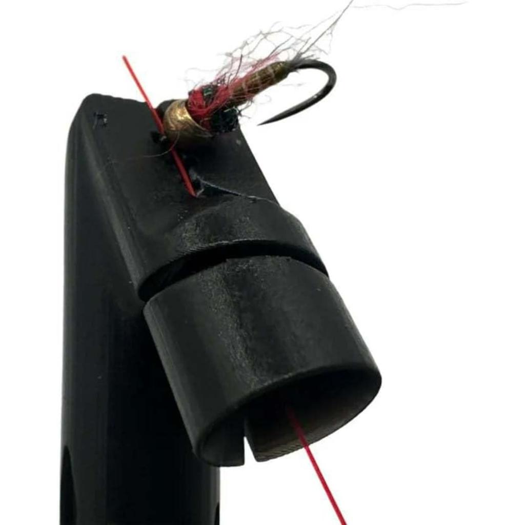 Magnetic Fly Threader & Magnetic Fly Roost, Fishing Accessory for Easy Rigging & Tying, Works with Most Hooks, Tippets & Rig Styles