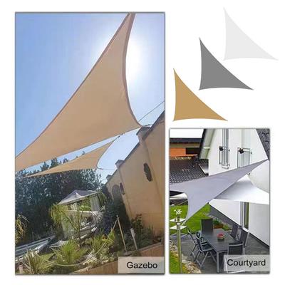 Yousheng Triangle Sun Shade Sail Voděodolný UV blok Sluneční clona Baldachýn Venkovní markýza Stínící kryt pro dvorek zahradní dvorek palubní pergolu