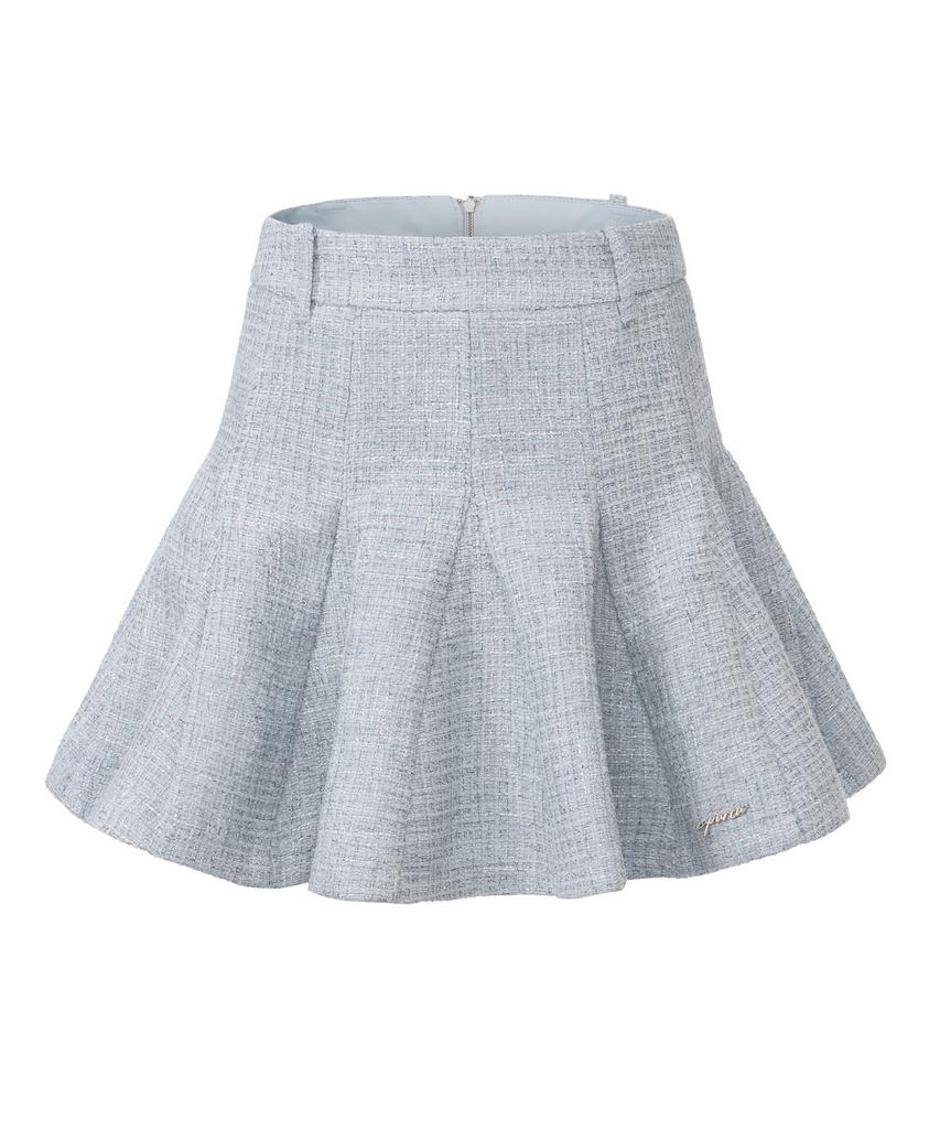 I Parka Seraphic Tweed Flare Skirt