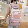 Schoolbag Schoolbag Female High School Student High Value Large Capacity Girl Junior High School Student Backpack Girls 1011 New Student Backpack