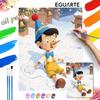 Pinocchio Snow Scene Painting By Numbers Kit Hand Painting Home Decor