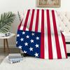 Americká USA US Vlajka Deku Pro Měkkou Přehozovou Deku na Piknik Postel Pohovku Domov Ložnici Útulnou Teplou Pohodlnou