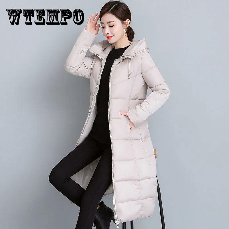 Cheap Padded Women's Elegant Midlength Cotton Coats Plus Size Winter