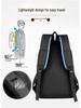 Men's Large Capacity Nylon Business Travel Backpack